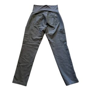 Figs Women's Dark Gray Maternity Scrub Pants